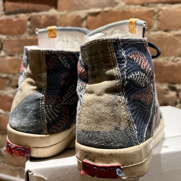 Visvim Skagway Flora Sneaker – Multicolor Jacquard Woven / Canvas Size 8 - Picture 7 of 11